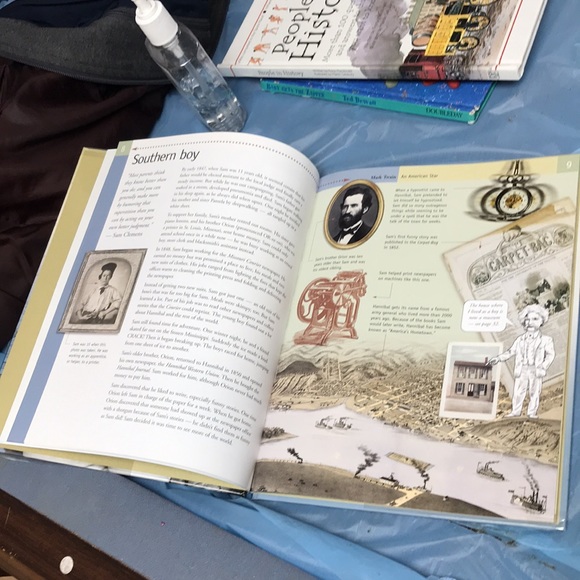 Mark Twain Biography kids hardback “American star” - Picture 9 of 16